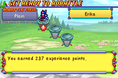 Text box: You earned 237 experience points.