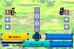 The Medaparts screen with Charge MF selected