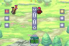 The field with an hourglass icon over Metabee